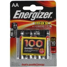 Energizer LR6 4BP AA Max Alk