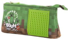 OEM Penál na tužky Minecraft: Creeper (20 x 12 x 4 cm)
