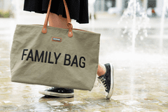 Childhome Cestovní taška Family Bag Canvas Khaki