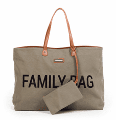 Childhome Cestovní taška Family Bag Canvas Khaki