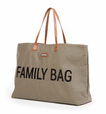 Childhome Cestovní taška Family Bag Canvas Khaki