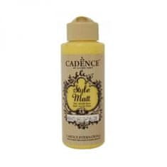 Aladine Matná akrylová barva Cadence Style Matt 120ml - light yellow žlutá světlá