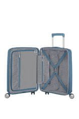 American Tourister Cestovní kufr Soundbox 55cm Modrý Stone blue rozšiřitelný