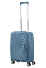 American Tourister Cestovní kufr Soundbox 55cm Modrý Stone blue rozšiřitelný