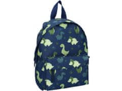 Vadobag Modrý batoh pro děti s dinosaury
