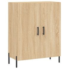 Greatstore Skříň highboard dub sonoma 69,5 x 34 x 180 cm kompozitní dřevo