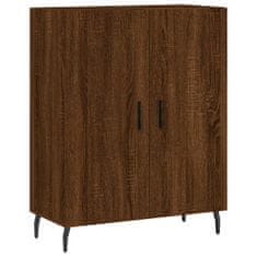 Vidaxl Skříň highboard hnědý dub 69,5 x 34 x 180 cm kompozitní dřevo