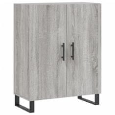 Vidaxl Skříň highboard šedá sonoma 69,5 x 34 x 180 cm kompozitní dřevo