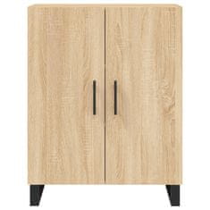 Vidaxl Skříň highboard dub sonoma 69,5 x 34 x 180 cm kompozitní dřevo