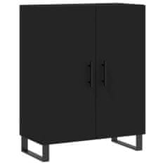 Vidaxl Skříň highboard černá 69,5 x 34 x 180 cm kompozitní dřevo