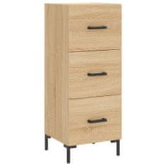 Vidaxl Skříň highboard dub sonoma 34,5 x 34 x 180 cm kompozitní dřevo