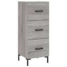 Vidaxl Skříň highboard šedá sonoma 34,5 x 34 x 180 cm kompozitní dřevo