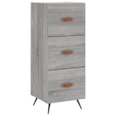 Vidaxl Skříň highboard šedá sonoma 34,5 x 34 x 180 cm kompozitní dřevo