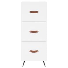 Vidaxl Skříň highboard bílá 34,5 x 34 x 180 cm kompozitní dřevo