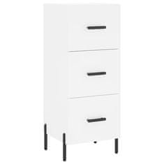 Vidaxl Skříň highboard bílá 34,5 x 34 x 180 cm kompozitní dřevo