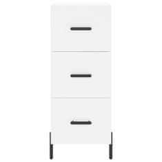 Vidaxl Skříň highboard bílá 34,5 x 34 x 180 cm kompozitní dřevo