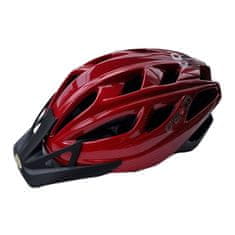 CASCO Tecfire RMX Go-On tmavě červená lesklá, vel. L 58-62cm