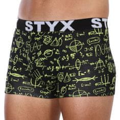 Styx Pánské boxerky art sportovní guma nadrozměr fyzika (R1652) - velikost 4XL