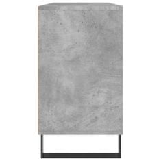 Greatstore Koupelnová skříňka betonově šedá 80x33x60 cm kompozitní dřevo