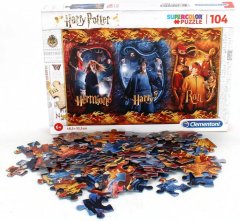 CurePink Puzzle Harry Potter: Hlavní postavy (48,5 x 33,5 cm)