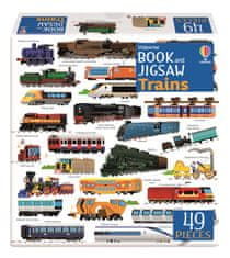 Usborne Usborne Book and Jigsaw Trains