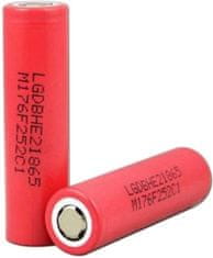 HADEX Nabíjecí článek Li-Ion ICR18650 3,7V/2000mAh LGDBHE21865