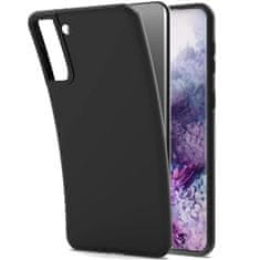 IZMAEL Silikonové pouzdro Soft Case pro Samsung Galaxy S21 Plus 5G/Galaxy S30 Plus - Černá KP10344