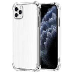 IZMAEL Anti Shock silikonové pouzdro pro Apple iPhone 11 Pro Max - Transparentní KP23581