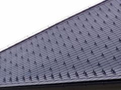 Vše pro střechu 100 ks - Protisněhový hák pro šindel, šablony, břidlice, typ A - ucelená balení, černá
