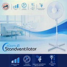 Ito WLSF-4043: Stojanový oscilační ventilátor 40 cm