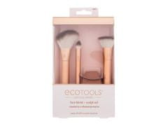 EcoTools 1ks precious metals face blend + sculpt set, štětec