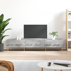 Vidaxl TV skříňka betonově šedá 150 x 36 x 30 cm kompozitní dřevo