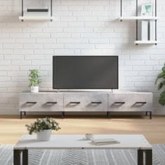 Greatstore TV skříňka betonově šedá 150 x 36 x 30 cm kompozitní dřevo