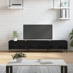 Vidaxl TV skříňka černá 150 x 36 x 30 cm kompozitní dřevo