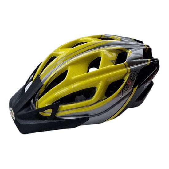 CASCO Tecfire RMX žluto-černo-stříbrná lesklá, vel. M 52-57cm