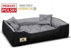 PRESTIGE PELÍŠEK PRO PSA PRESTIGE CODURA 100 x 75 CM ČERNO-ŠEDÝ