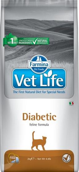 Vet Life Natural Feline Dry Diabetic 2 kg