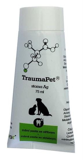 TraumaPet stoma Ag 75ml zubní pasta