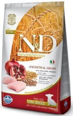 N&D ANCESTRAL GRAIN Dog LG Chicken, Spelt, Oats & Pomegranate Puppy Mini 2,5 kg