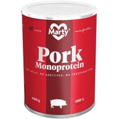 MARTY konz. pro psy - Monoprotein vepřové 400 g