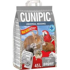 Cunipic Podestýlka pro hlodavce Naturlitter paper 45l / 12,5kg