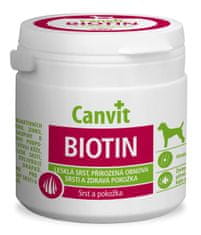 Canvit BIOTIN pes ochucený 100 g