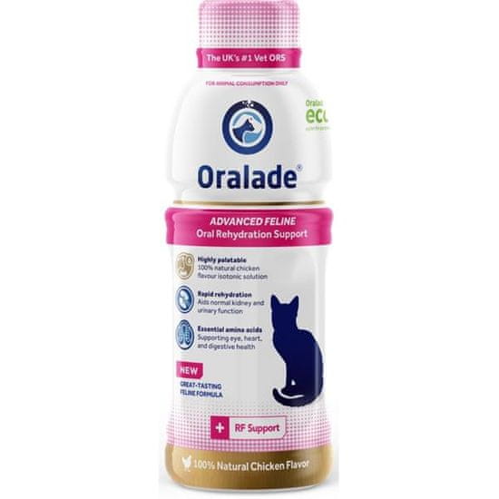 Oralade rehydratační roztok kočka 330ml