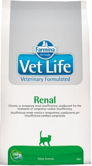 Vet Life Natural Feline Dry Renal 10 kg