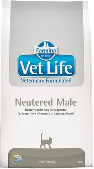 Vet Life Natural Feline Dry Neutered Male 10 kg