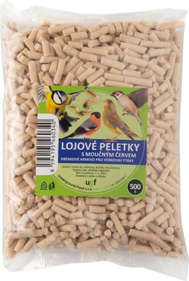 UGF Lojové peletky s moučným červem 500g