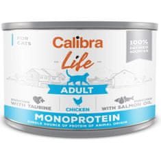 Calibra Cat Life konz. Adult Chicken 200g