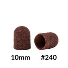 Nailee Brusné kloboučky 10 mm, hrubost 240, 1 ks