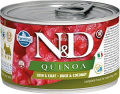 N&D DOG QUINOA Adult Duck & Coconut Mini 140g