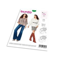 Burda Střih Burda 6227 - Halenka se stahováním, tunika